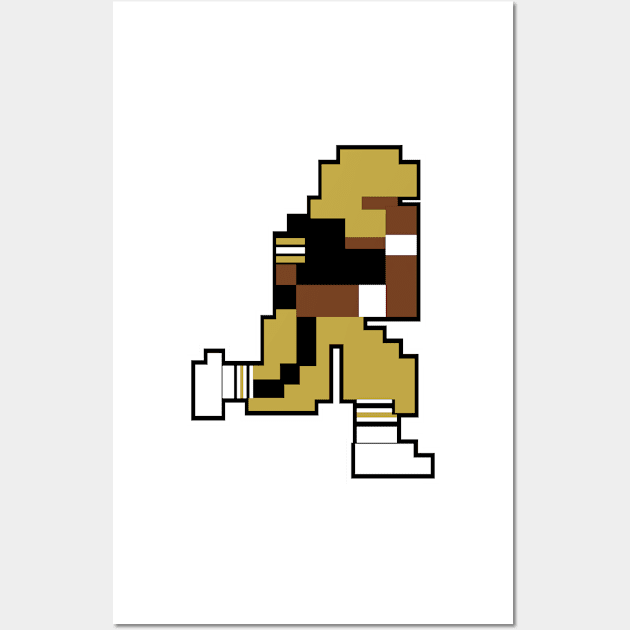 Tecmo Bowl New Orleans Wall Art by jackandcharlie